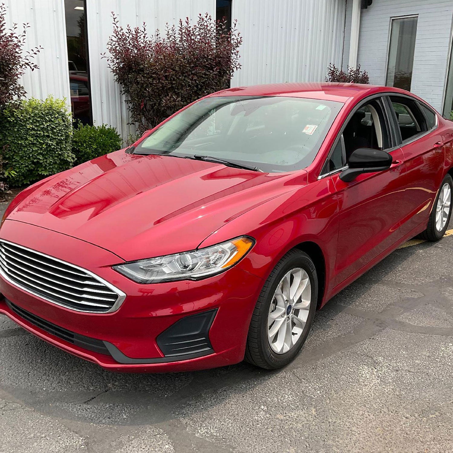 2013-2020 Ford Fusion Mirror Cover Caps Gloss Black 2Pcs ABS Plastic