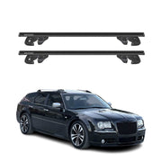 2005-2010 Chrysler 300C Roof Rack Cross Bars Black