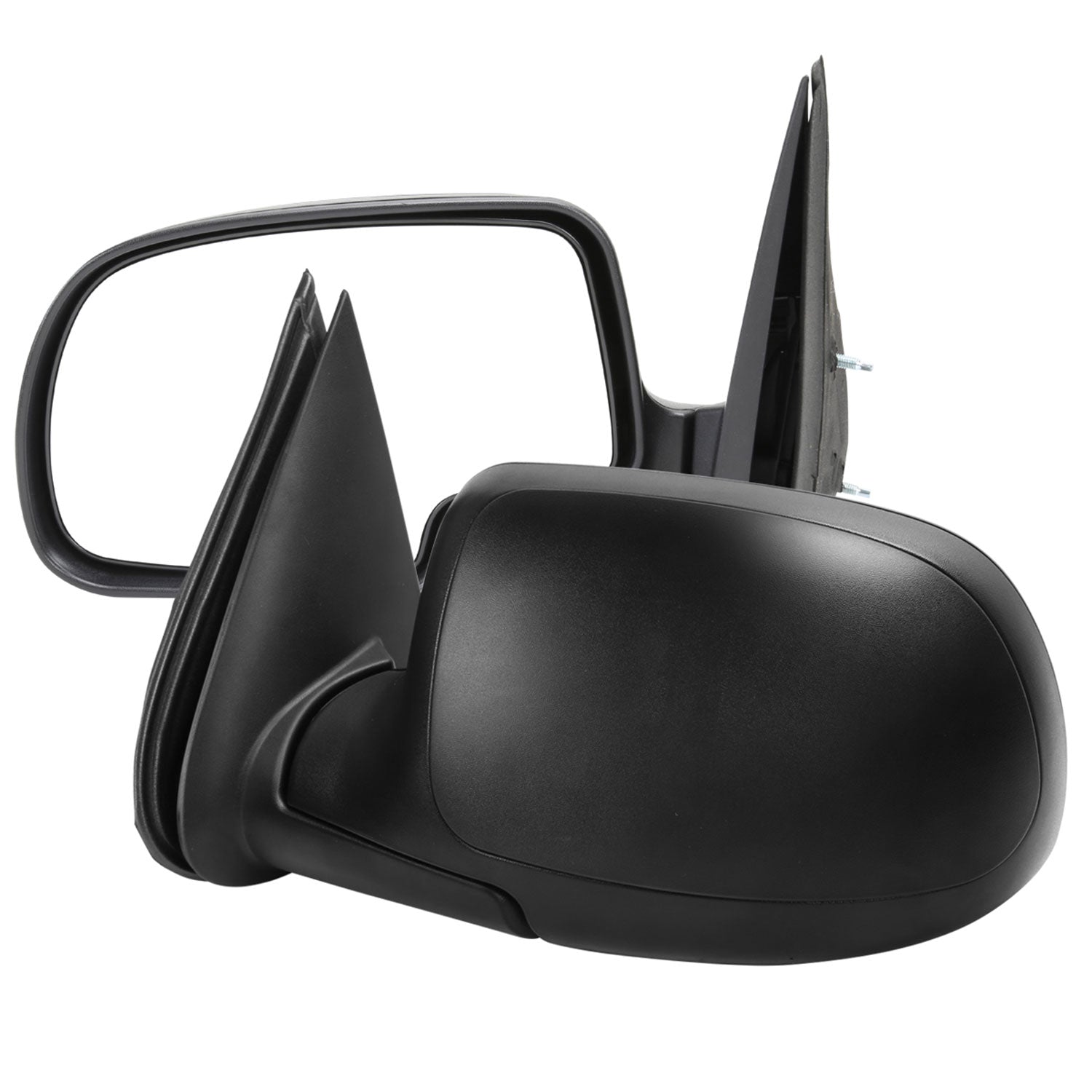 1999-2002 Chevy Silverado/Suburban/Yukon Manually Matt Black Side Mirrors