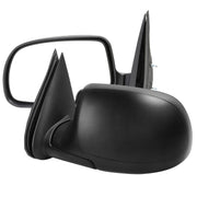 1999-2002 Chevy Silverado/Suburban/Yukon Manually Matt Black Side Mirrors