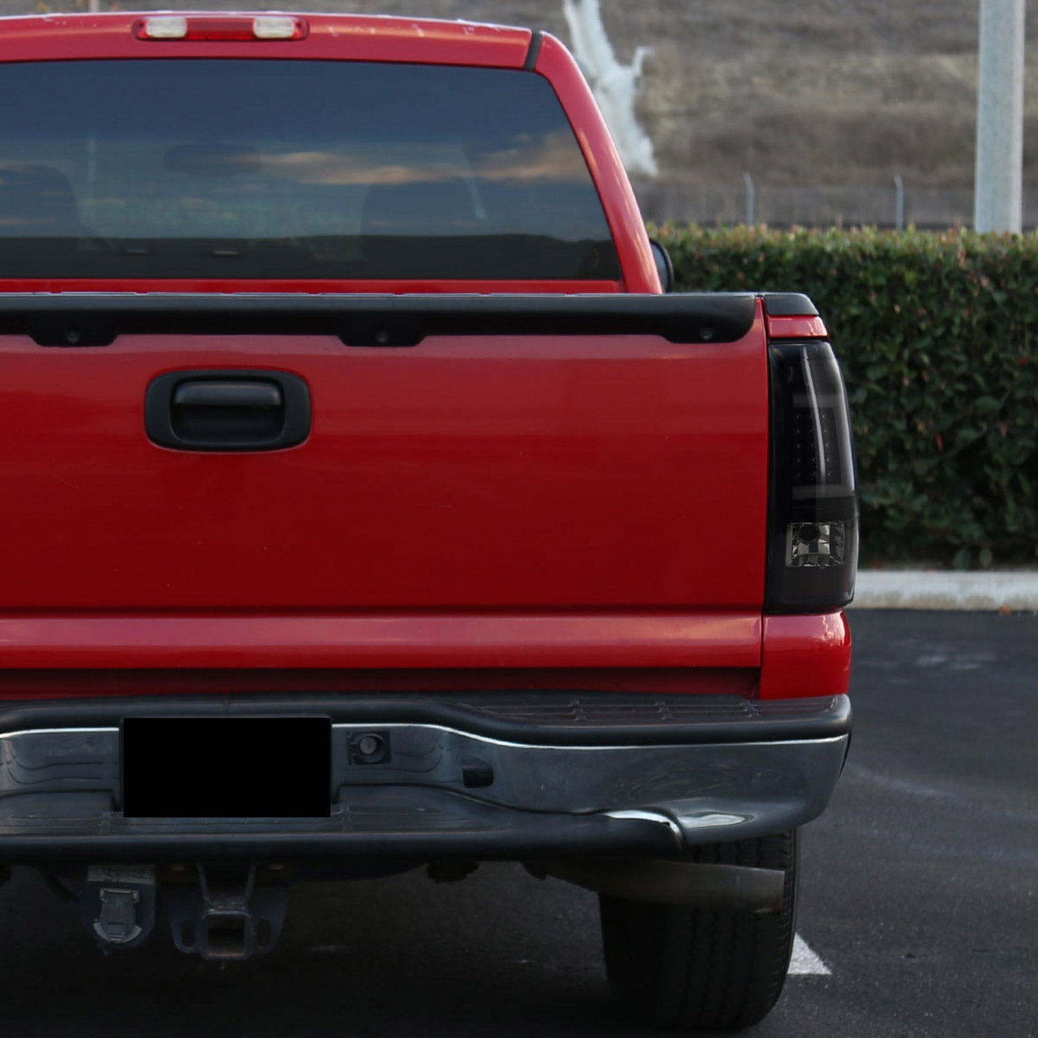 2003-2006 Chevy Silverado LED Tail Lights - G2 Glossy Black/Smoke Lens