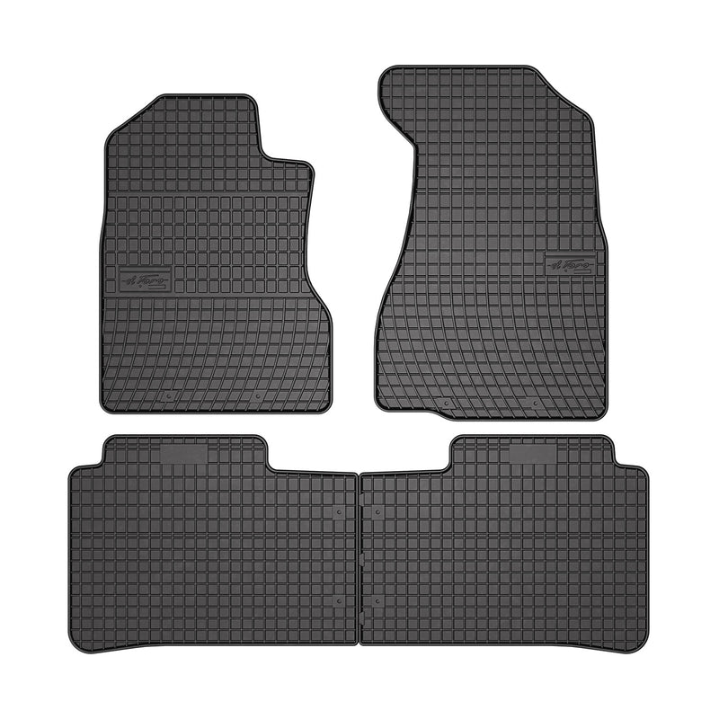 2002-2006 Honda CR-V Floor Mats Liners Full Set All Weather Rubber Black