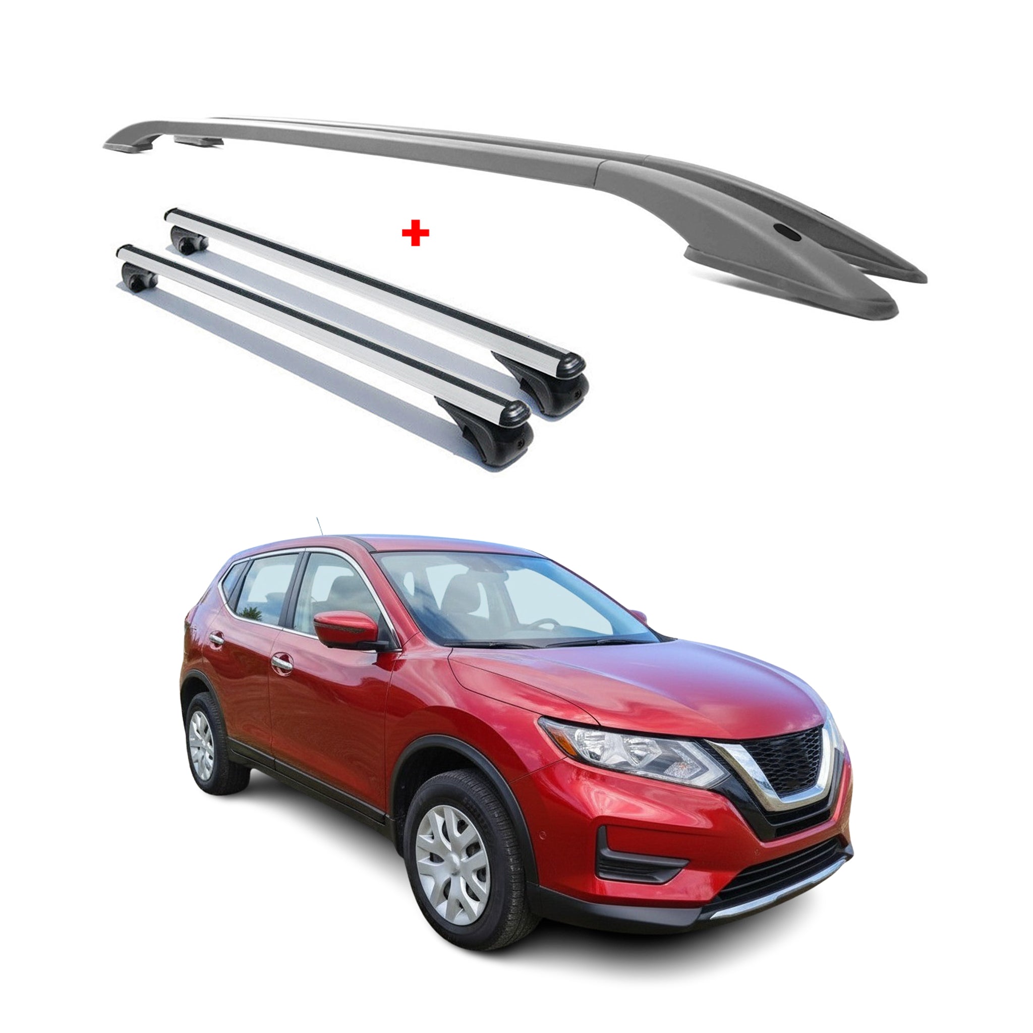 2017-2022 Nissan Rogue Sport Roof Racks & Roof Rack Rails Black