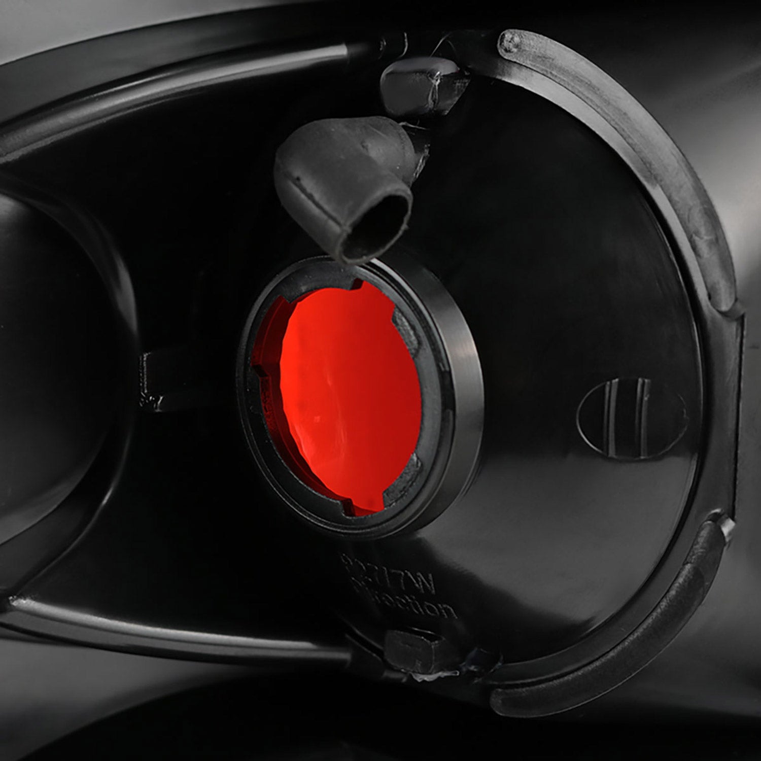 1999-2002 Chevy Silverado/ 1999-2006 GMC Sierra Tail Lights Matte Black/Clear