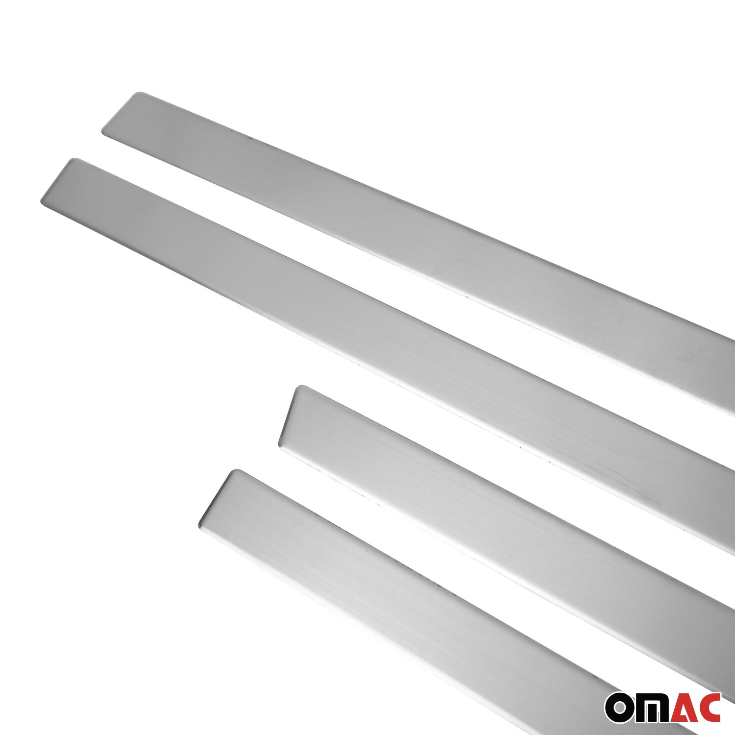 2016-2021 Hyundai Tucson Side Door Molding Trim Skirt Garnish Brushed Stainless Steel