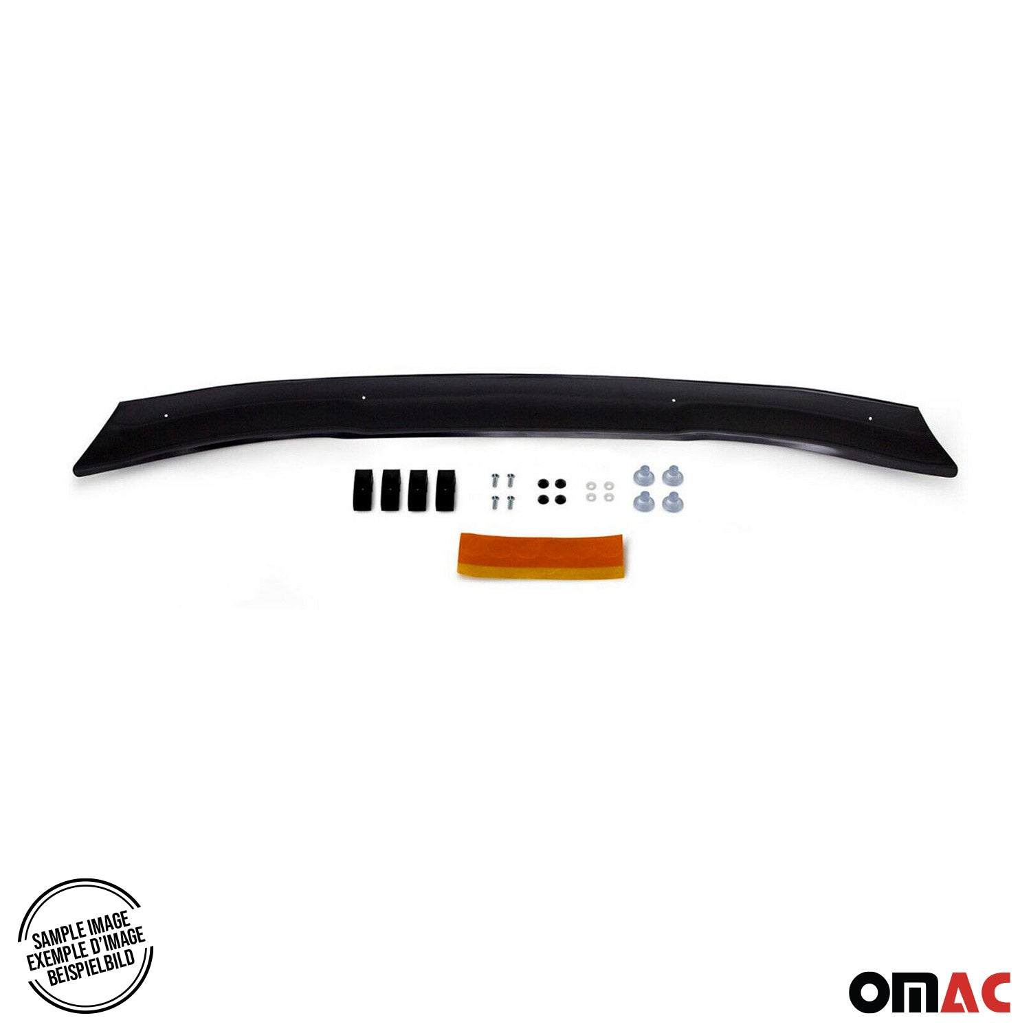 2018-2024 VW Tiguan 2.gen Front Bug Shield Hood Deflector 1 Pc Smoke