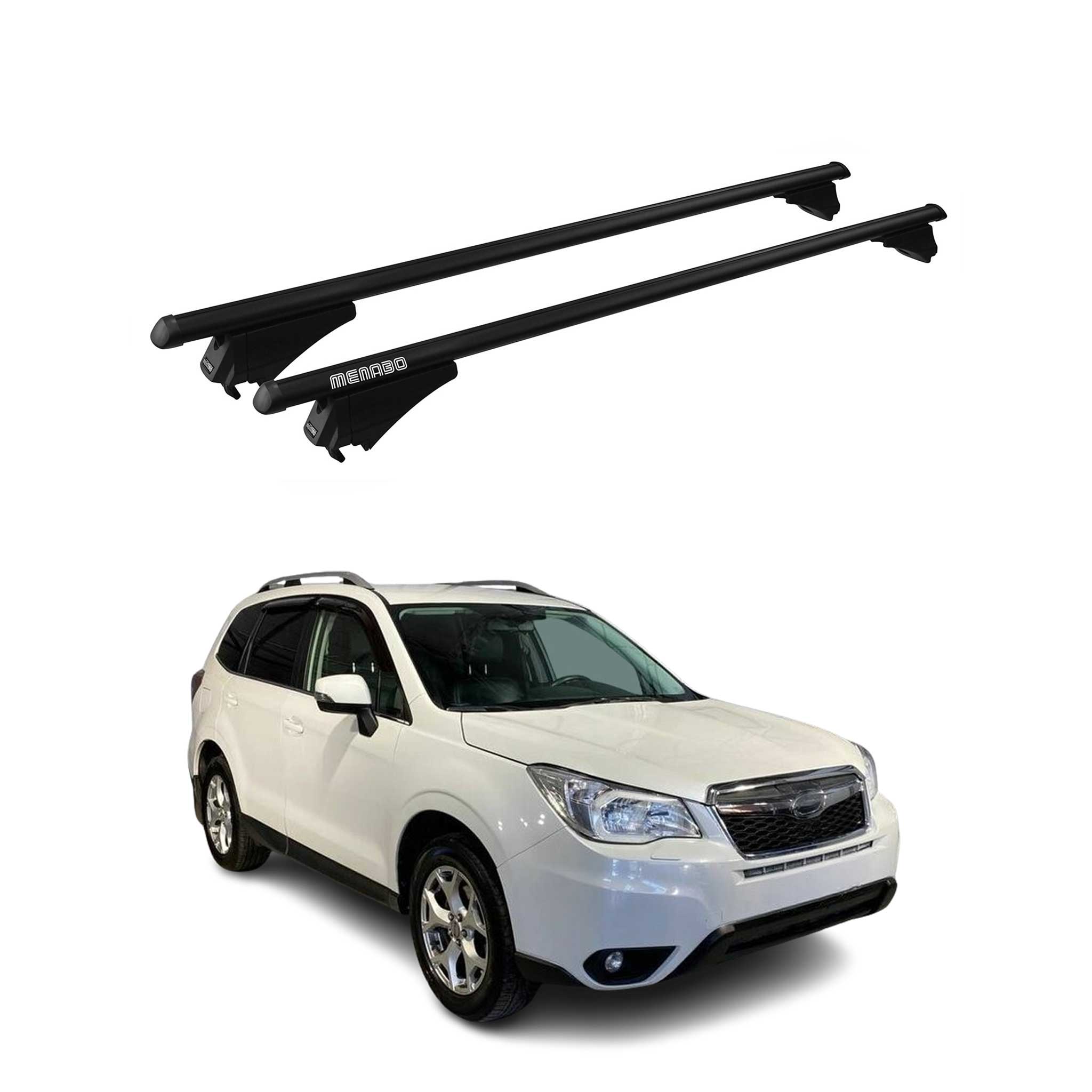 2014-2018 Subaru Forester Roof Rack Cross Bars Black