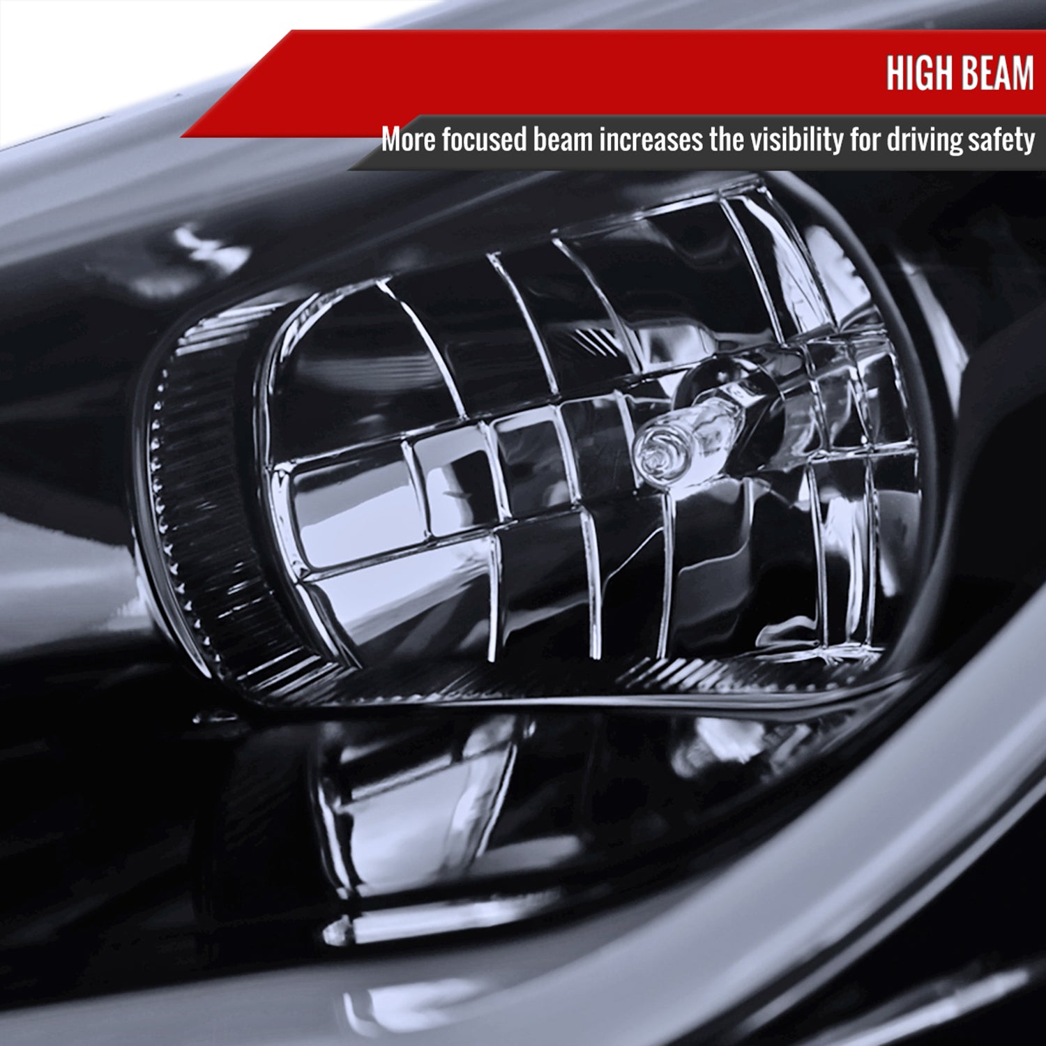 2012-2017 Hyundai Veloster LED Bar Projector Headlights Signal Lights Black