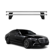 Roof Racks Cross Bars Carrier for Mercedes S Class W223 2020-2025 Alu Gray 2x