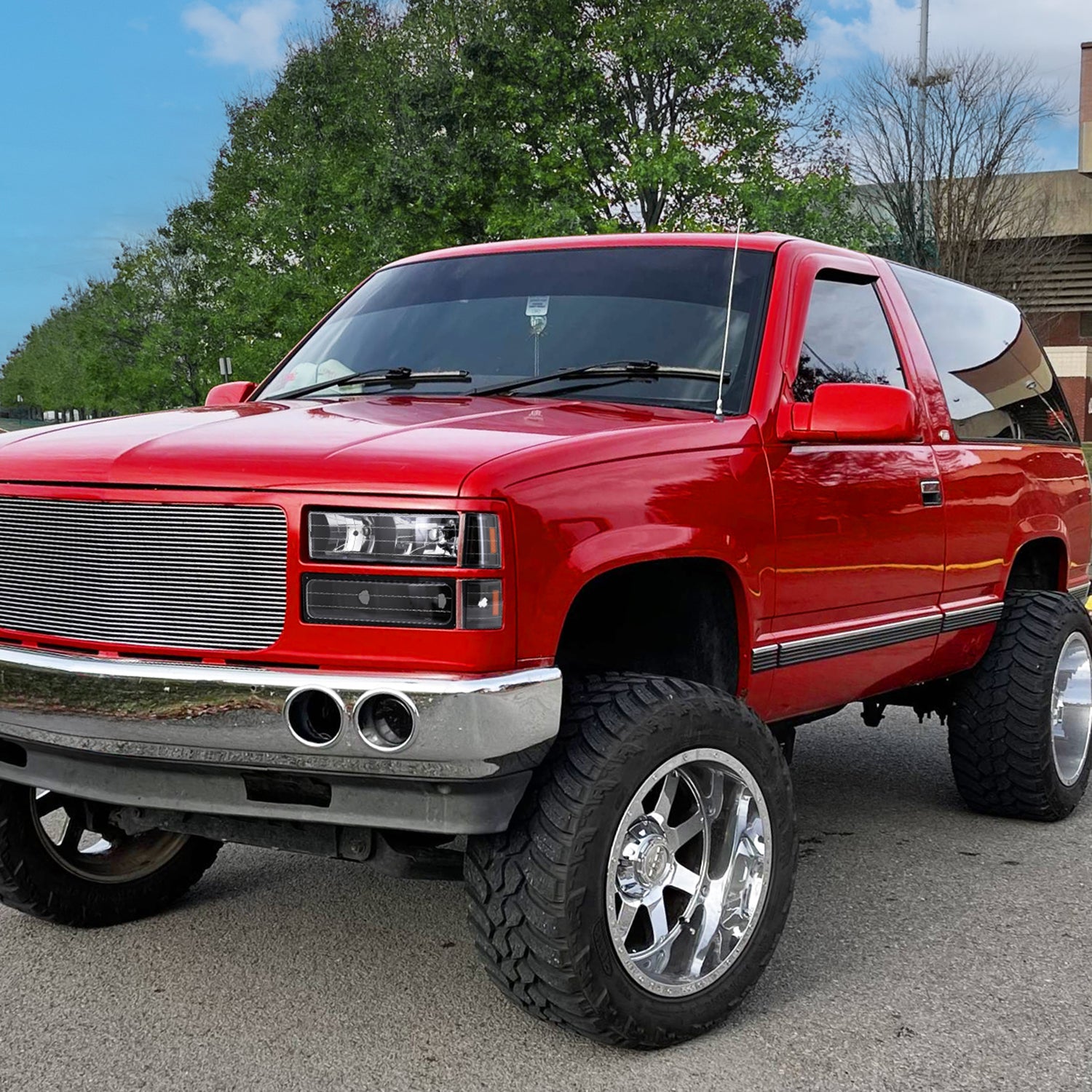 1994-1998 GMC C10 Sierra Yukon Factory Headlights Bumper&Corner Lamp