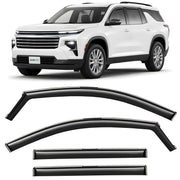 Clim Art Wind Deflectors for Chevrolet Traverse 2024-2026 Dark Smoke 4Pcs
