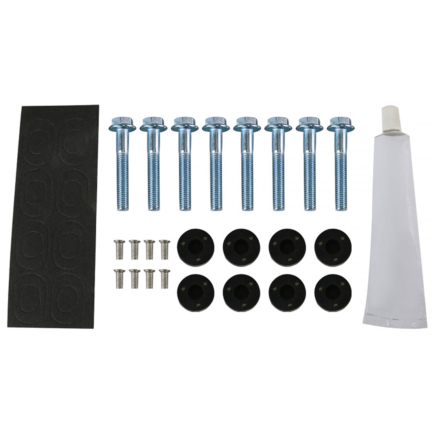 2008-2013 Toyota Highlander Chrome Powder Coated Alu Roof Rack Cross Bars