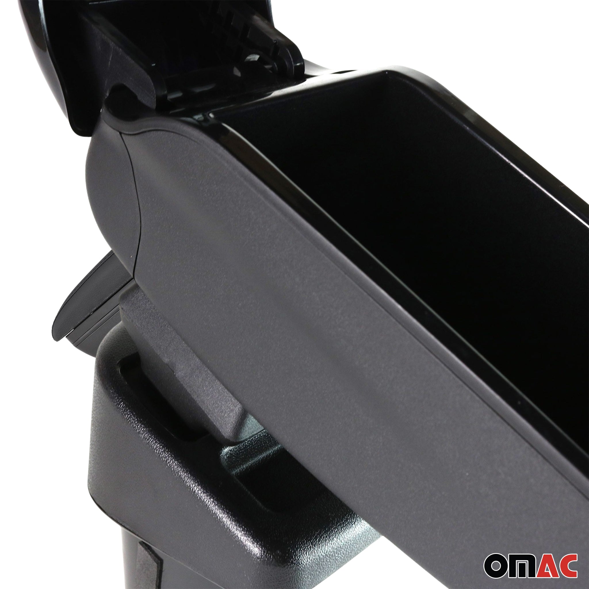 2014-2020 Fiat 500L Black Center Console Armrest Black Sliding 1Pc