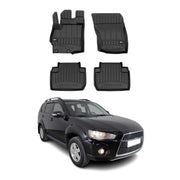 2007-2020 Mitsubishi Outlander Premium Floor Mats Liners Full Set All Weather Heavy Duty