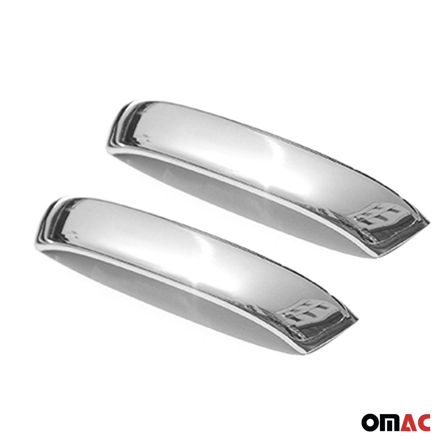 1998-2007 Smart ForTwo Car Door Handle Cover Trim Stainless Steel Chrome 2 Pcs