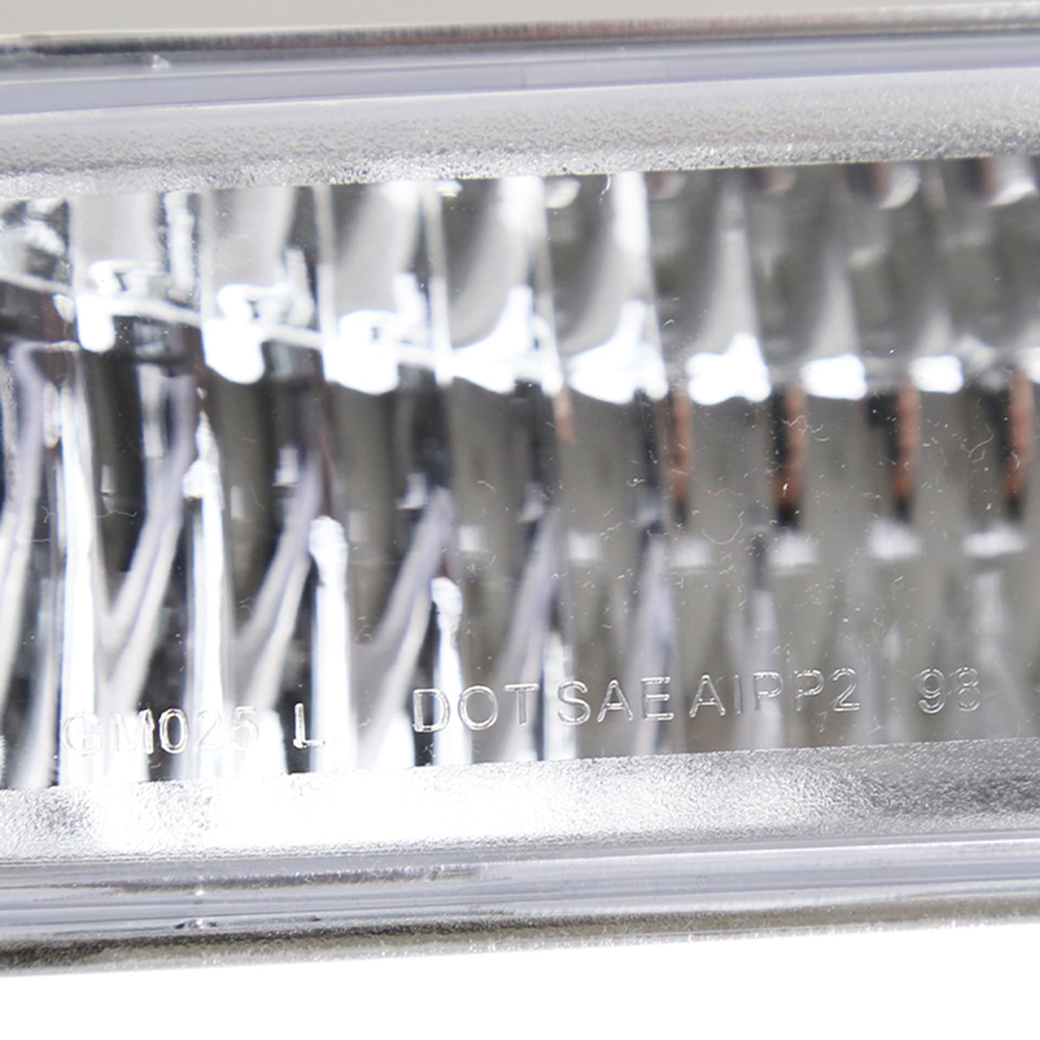 1998-2004 Chevy S10/ GMC Sonoma Bumper Lights Chrome Housing/Clear Lens