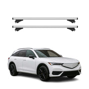 2024-2025 Acura ZDX Roof Rack Cross Bars Luggage Carrier Silver 2Pcs