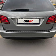 2010-2016 Mercedes E Class S212 Wagon Rear Bumper Guard Stainless Steel Dark Brushed