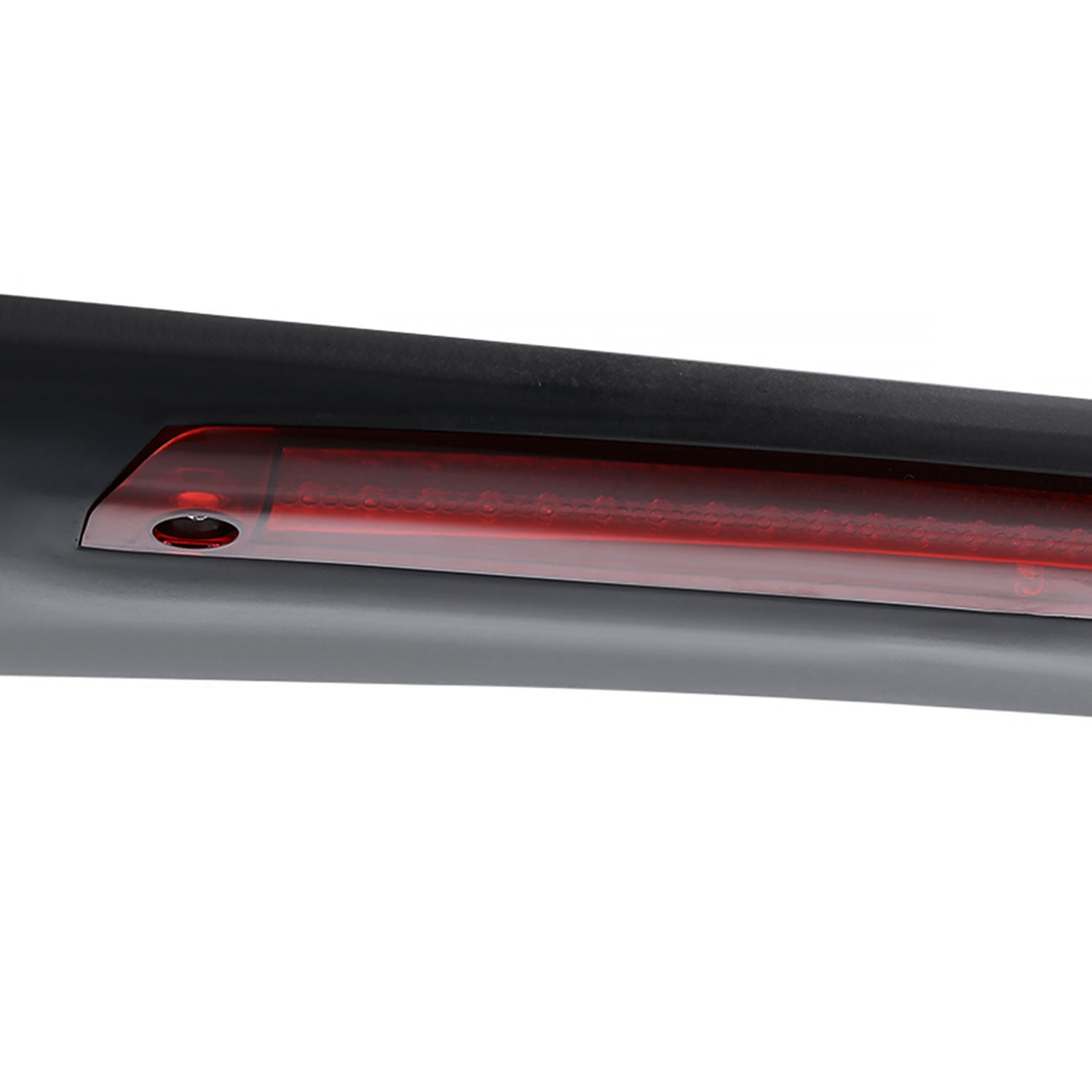 1996-2000 Honda Civic Coupe Matt Black Rear Spoiler Wing LED 3rd Brake Light