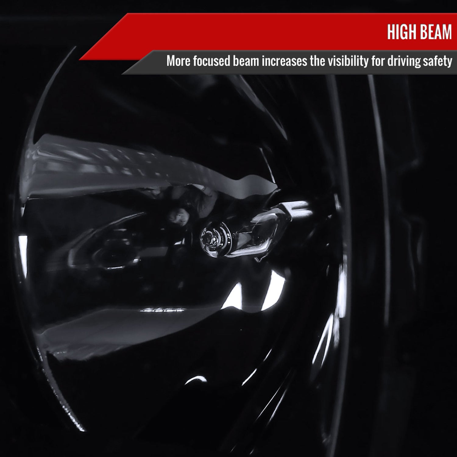 2007-2013 GMC Sierra 1500 1500HD 2500HD 3500HD LED C-Bar Headlights Smoke