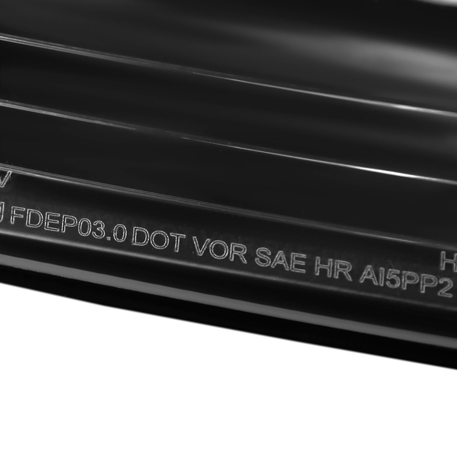 2003-2006 Ford Expedition Factory Headlights Amber Reflector Matt Black/Clear