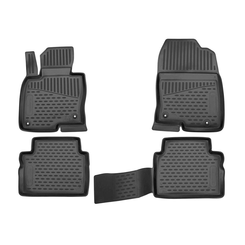 2017-2024 Mazda CX-5 Floor Mats Liners Full Set All Weather Black