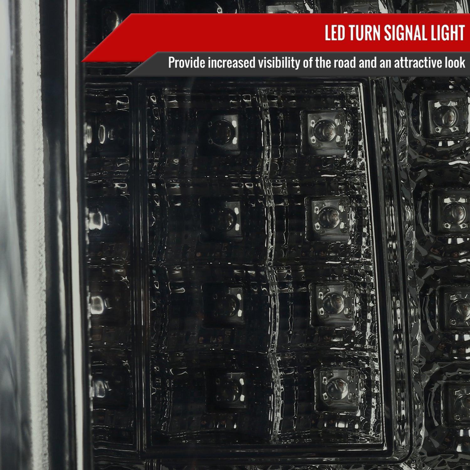 2000-2006 Chevy Suburban/Tahoe/Yukon/Yukon XL LED C Bar Tail Lights Smoke