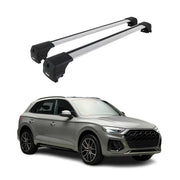 2025-2026 Audi Q5 3.gen Roof Rack Cross Bars Luggage Carrier Alu Gray 2Pcs