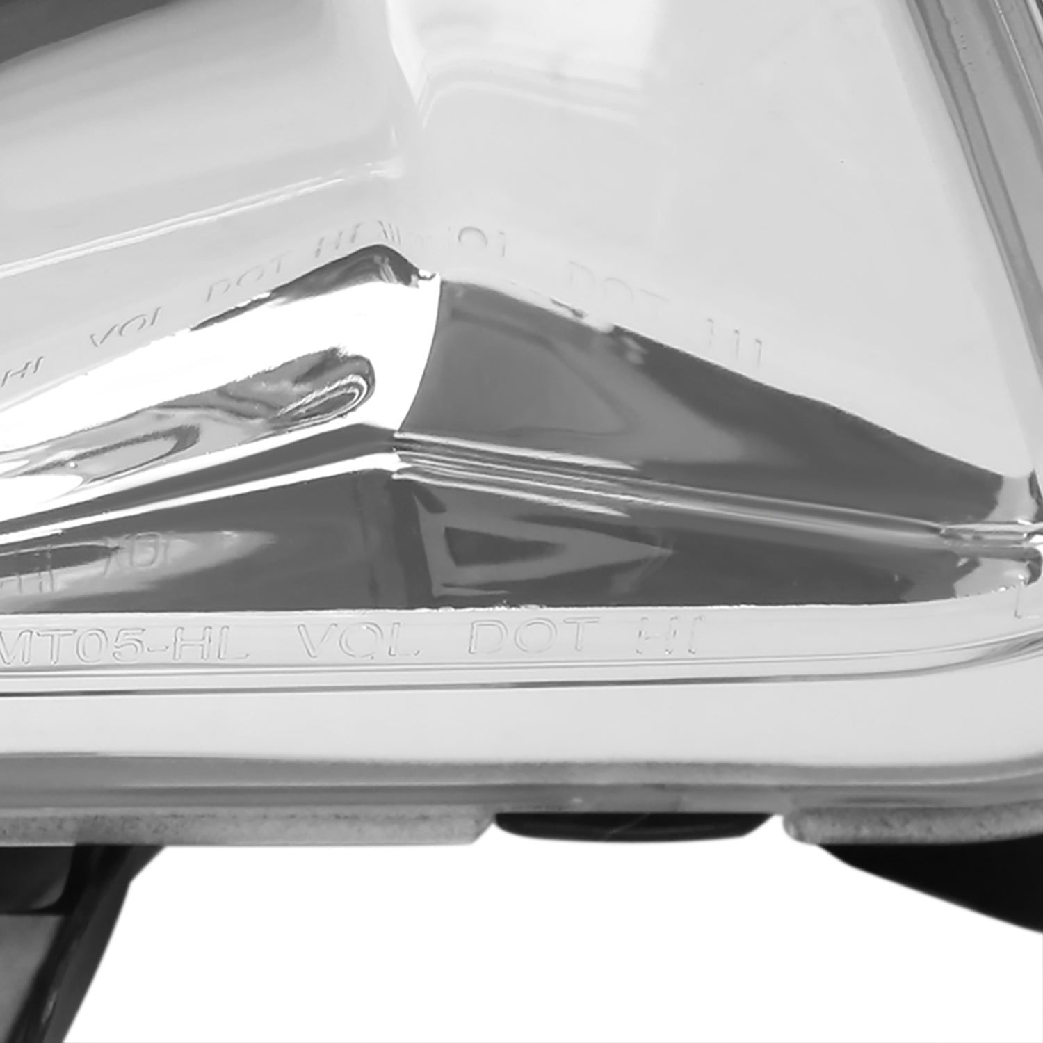 2005-2009 Ford Mustang Halo Projector Headlights LED Light Strip Chrome/Clear