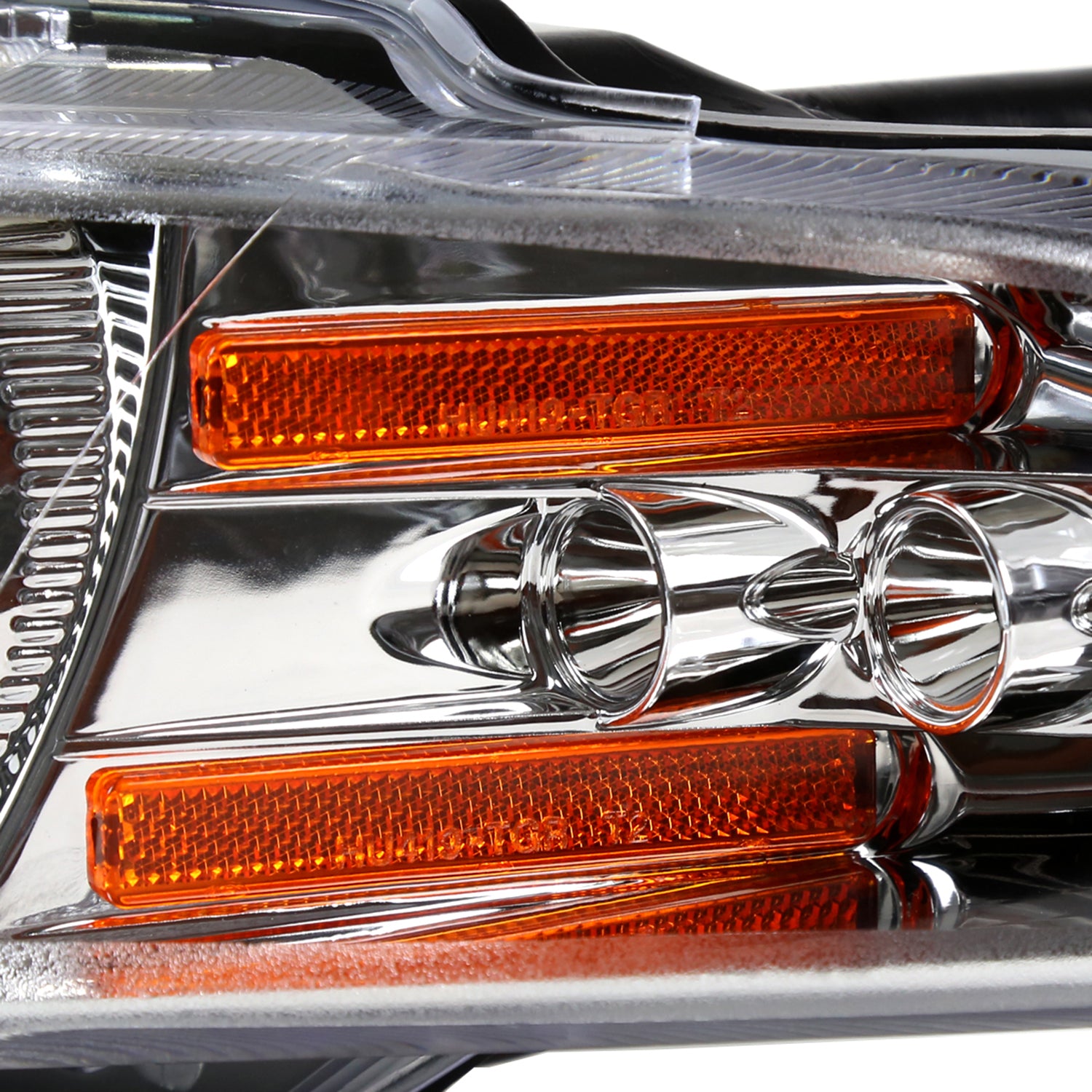 1997-2000 Dodge Avenger Chrysler Sebring Coupe Dual Halo Headlights Chrome