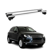 2011-2018 VW Touareg Roof Rack Cross Bars Silver