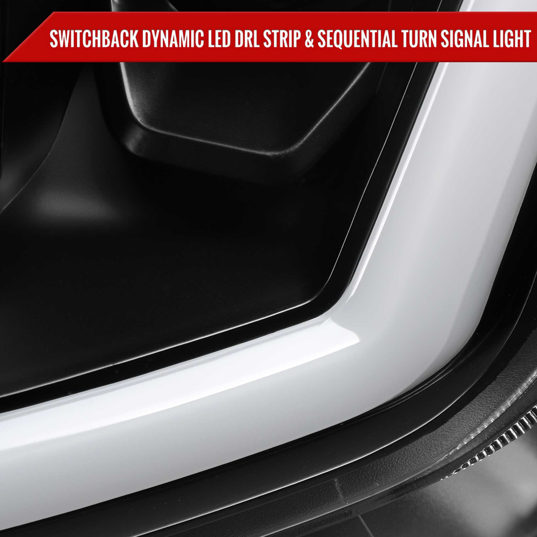 For Infiniti G37 2008-13 / Q60 Coupe 2014-15 LED Triple Projector Headlights Sequential Matte Black Clear Lens Switchback