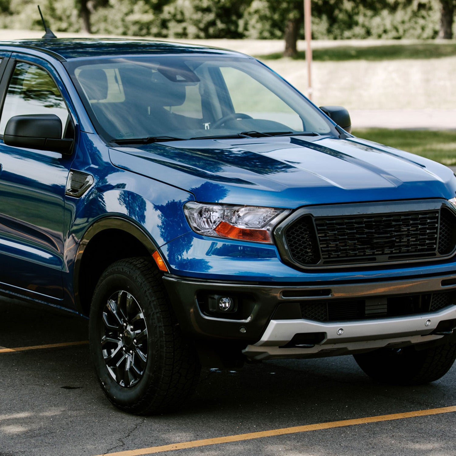 2019-2022 Ford Ranger XL/XLT Factory Style Halogen Headlights Chrome/Clear