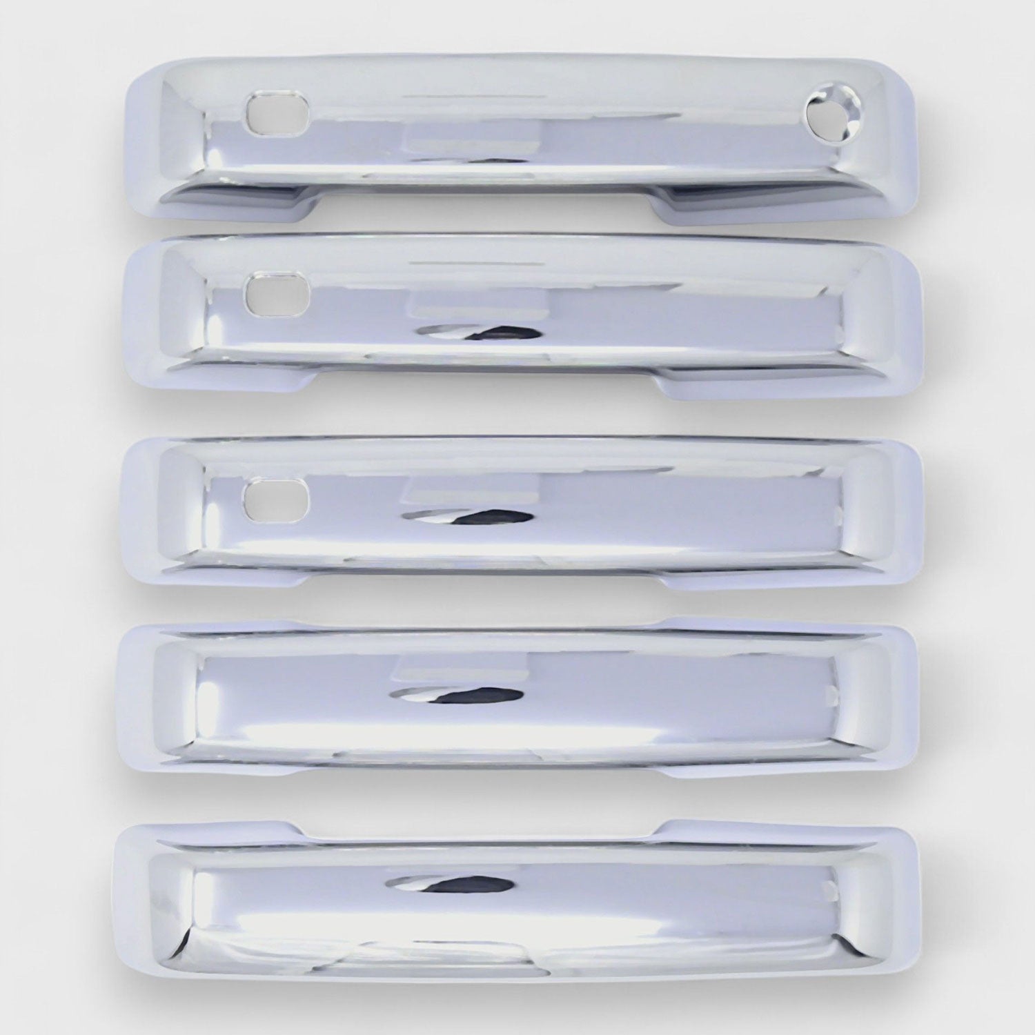 2021-2024 Ford Bronco Door Handle Cover Chrome 5Pcs ABS Plastic