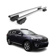 2016-2020 Kia Sorento Roof Rack Cross Bars Silver