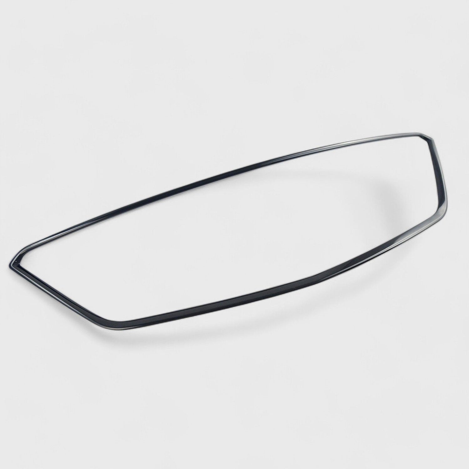 2019-2023 Cadillac XT4 Grille Overlay Gloss Black 1Pcs ABS Plastic