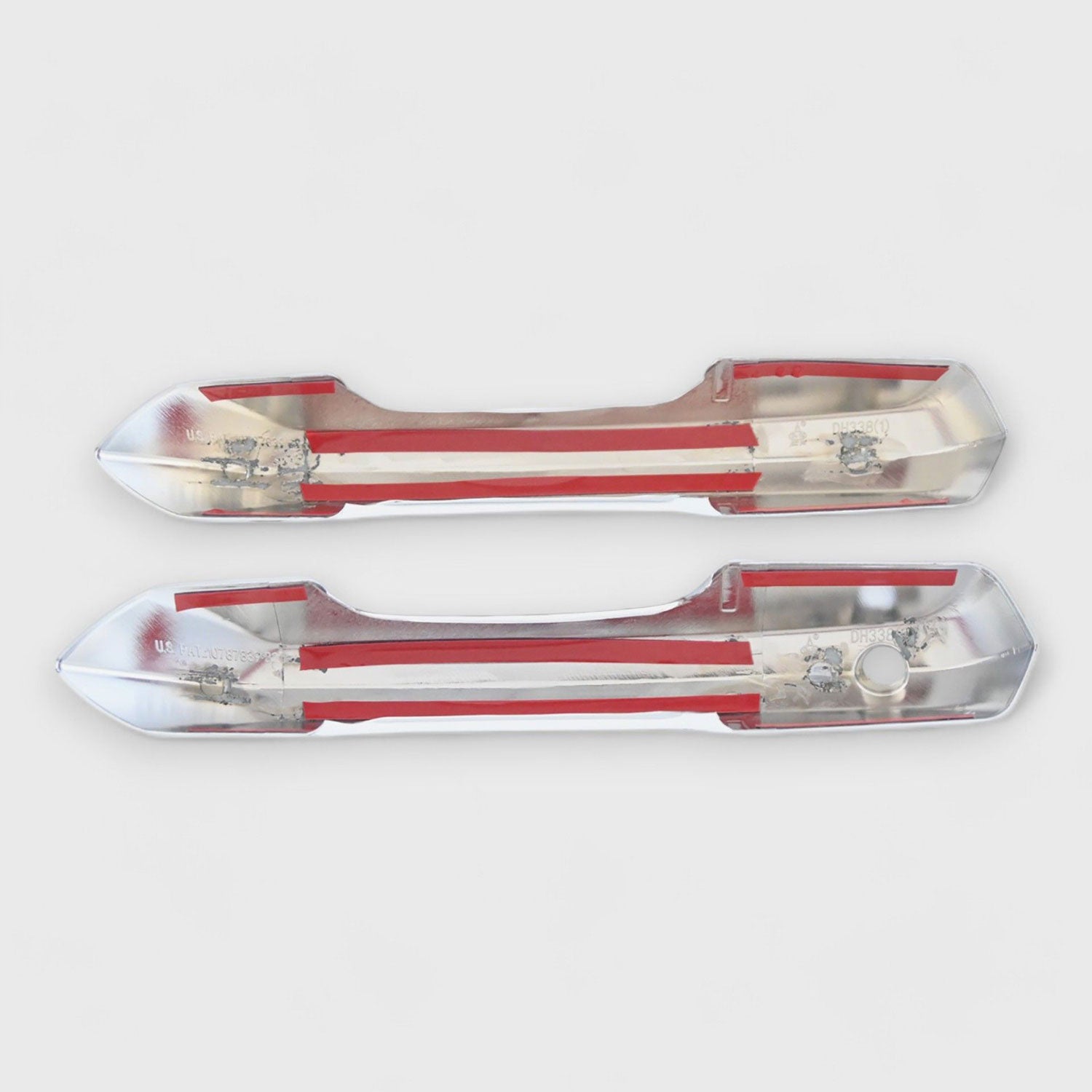 2024 Ford Mustang Door Handle Cover Chrome 2Pcs ABS Plastic
