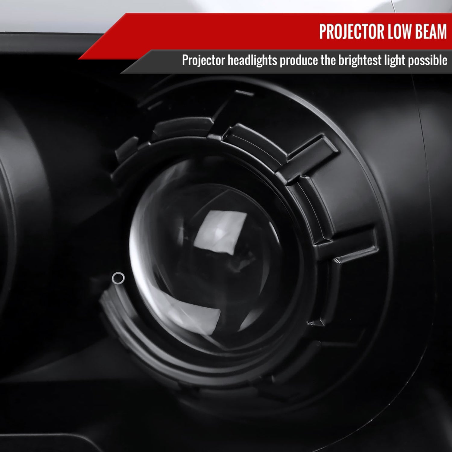 2009-2018 Dodge RAM 1500 / RAM 2500 3500 LED C-Bar Headlights Matte Black