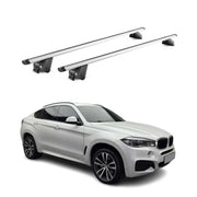 2015-2019 BMW X6 F16 Roof Rack Cross Bars Silver
