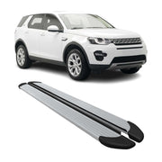 2015-2019 Land Rover Discovery Sport Running Boards Side Steps Silver