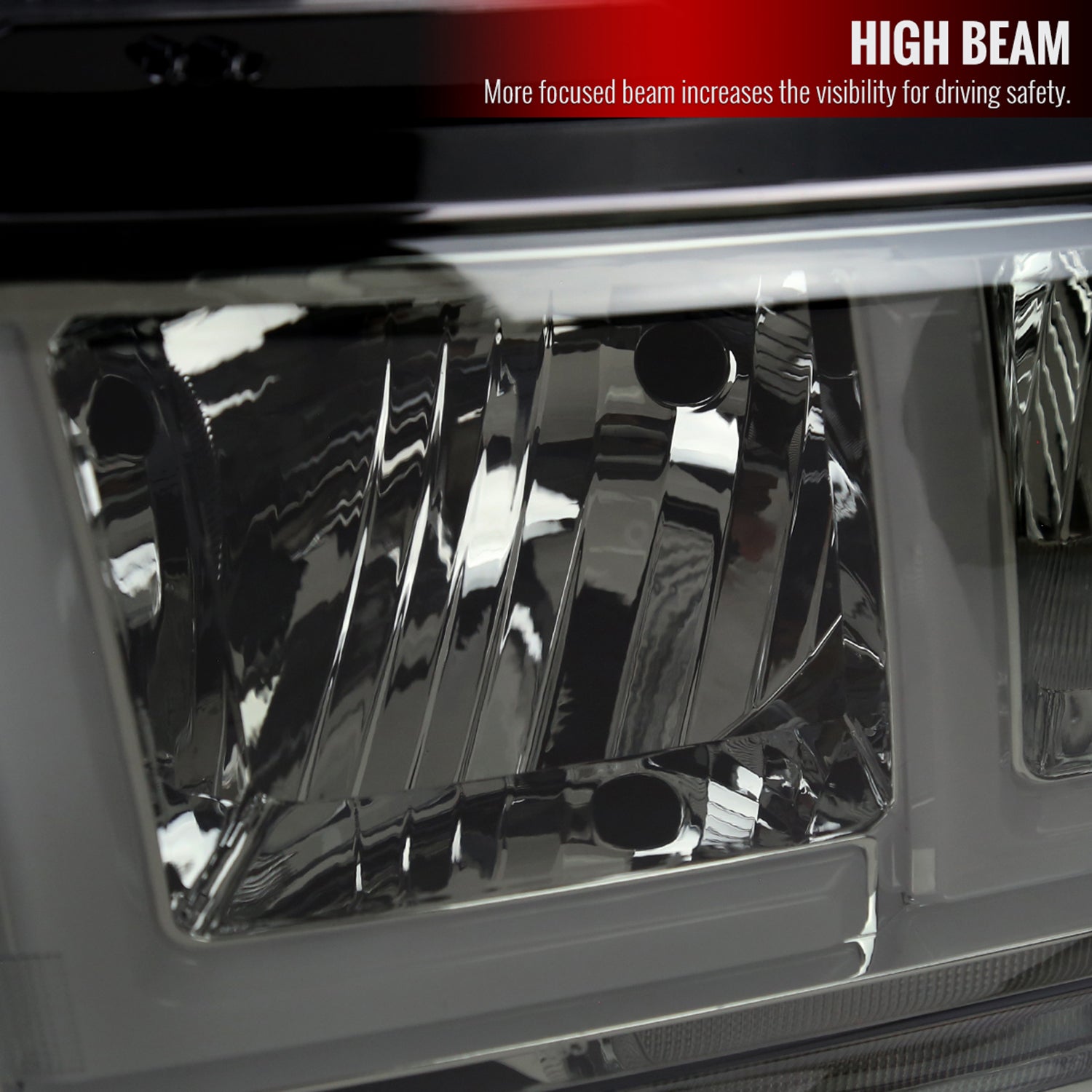 2019-2024 Dodge RAM 2500/3500/4500/5500 LED Factory Headlights Chrome/Smoke