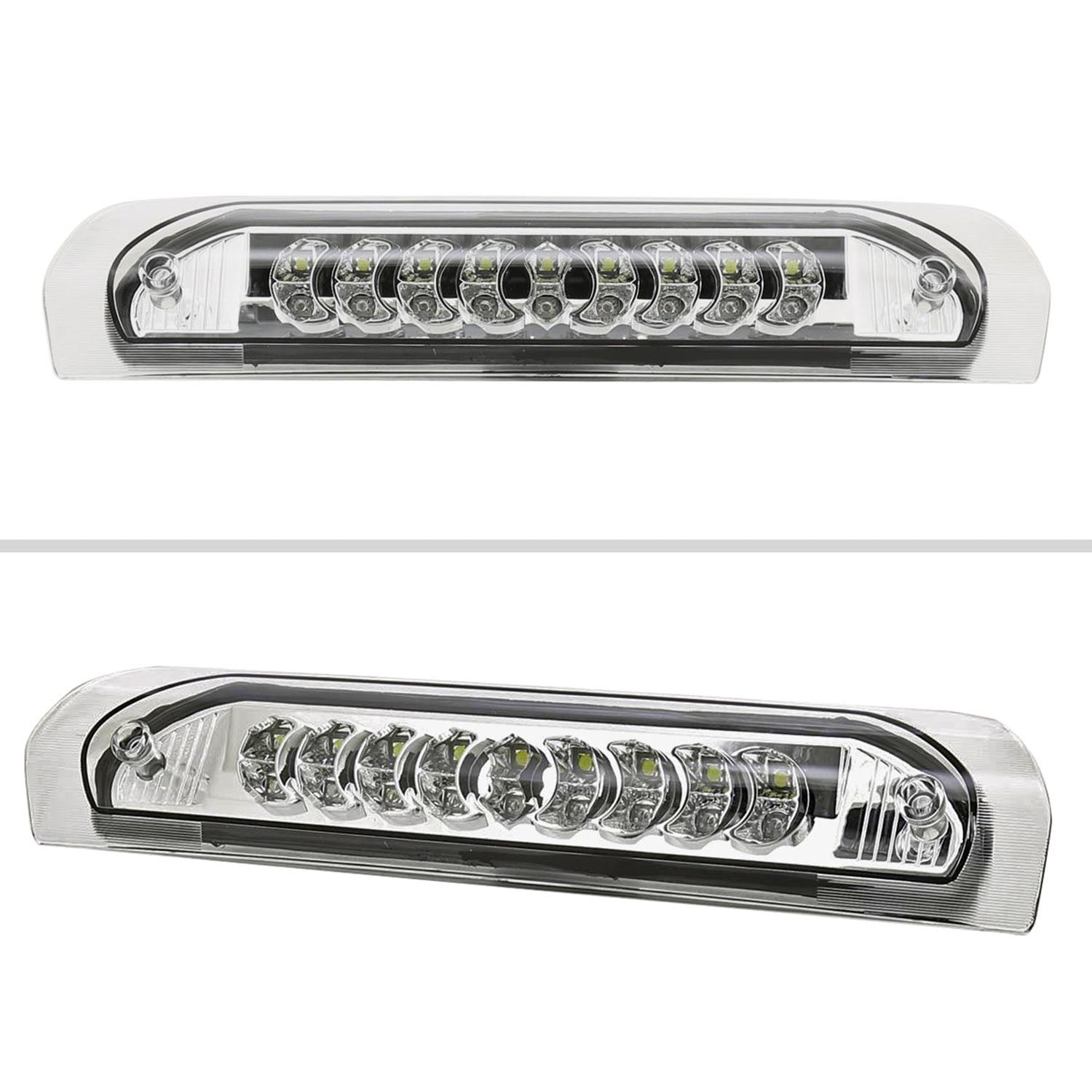 2002-2008 Dodge RAM LED 3rd Brake Light Chrome Housing/Clear Lens