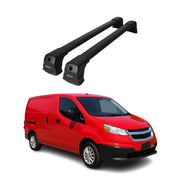 2015-2018 Chevrolet City Express Roof Rack Cross Bars Black