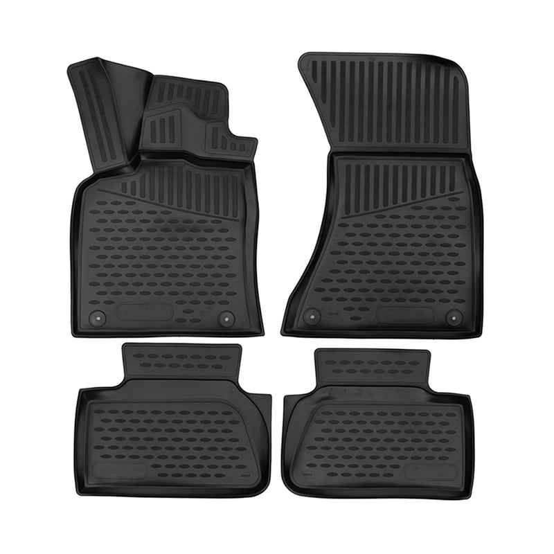 2015-2025 Porsche Macan Floor Mats Liners Full Set All Weather Black