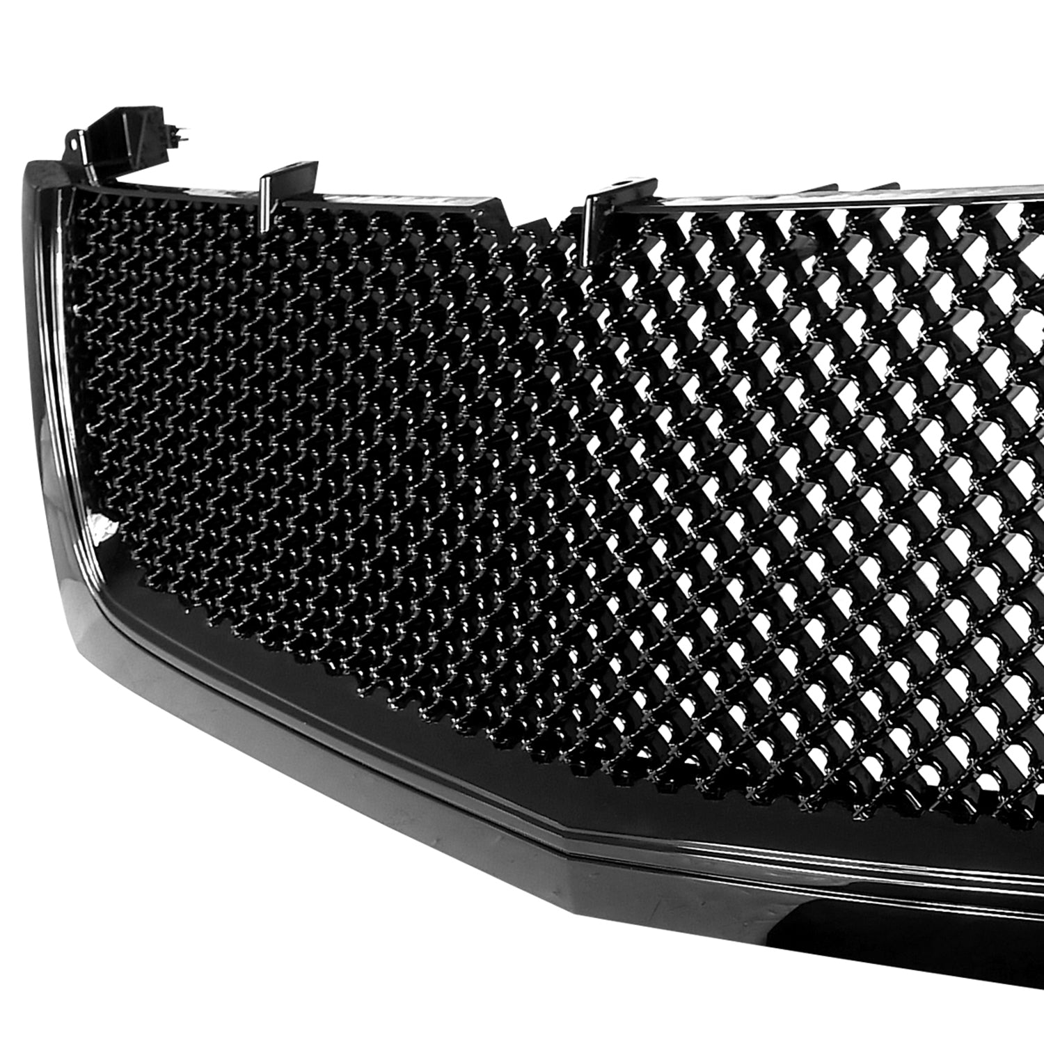 2002-2006 Cadillac Escalade Glossy Black ABS Mesh Grille