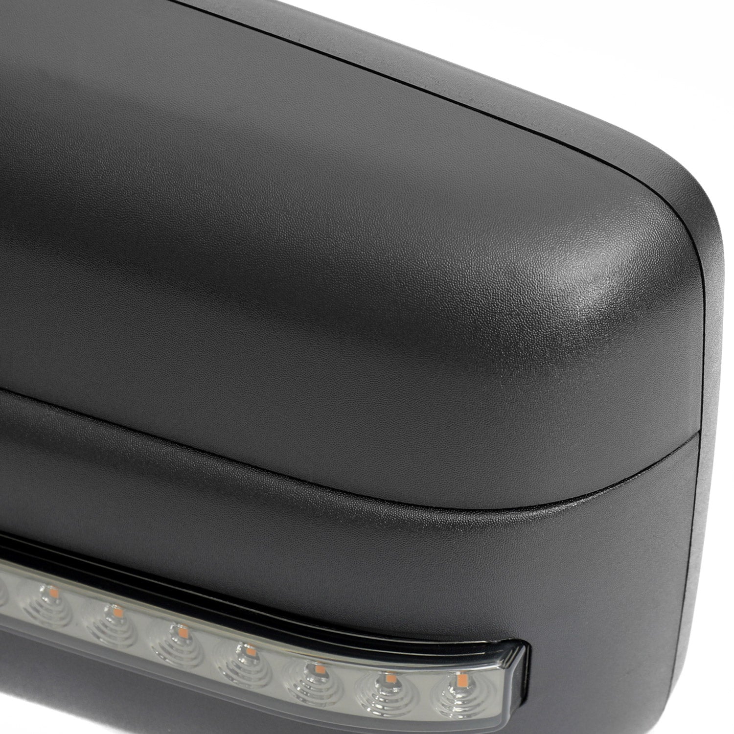 2007-2014 Ford F150 Black Heated Side Mirrors LED Turn Signal & Puddle Light