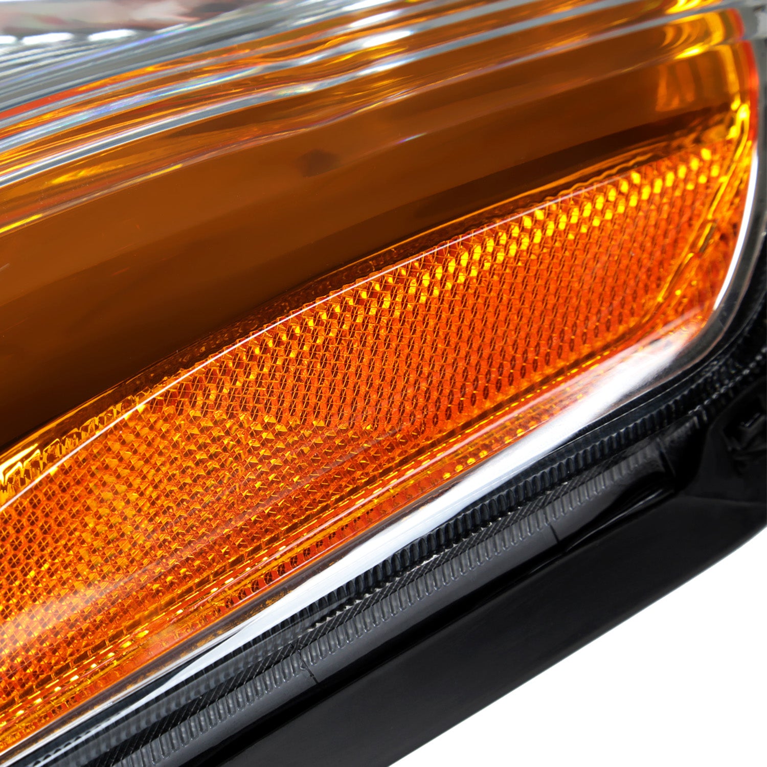 2001-2003 Toyota RAV4 Factory Style Headlights Chrome Housing/Clear Lens