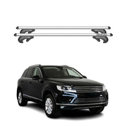 2015-2018 VW Touareg Roof Rack Cross Bars Silver