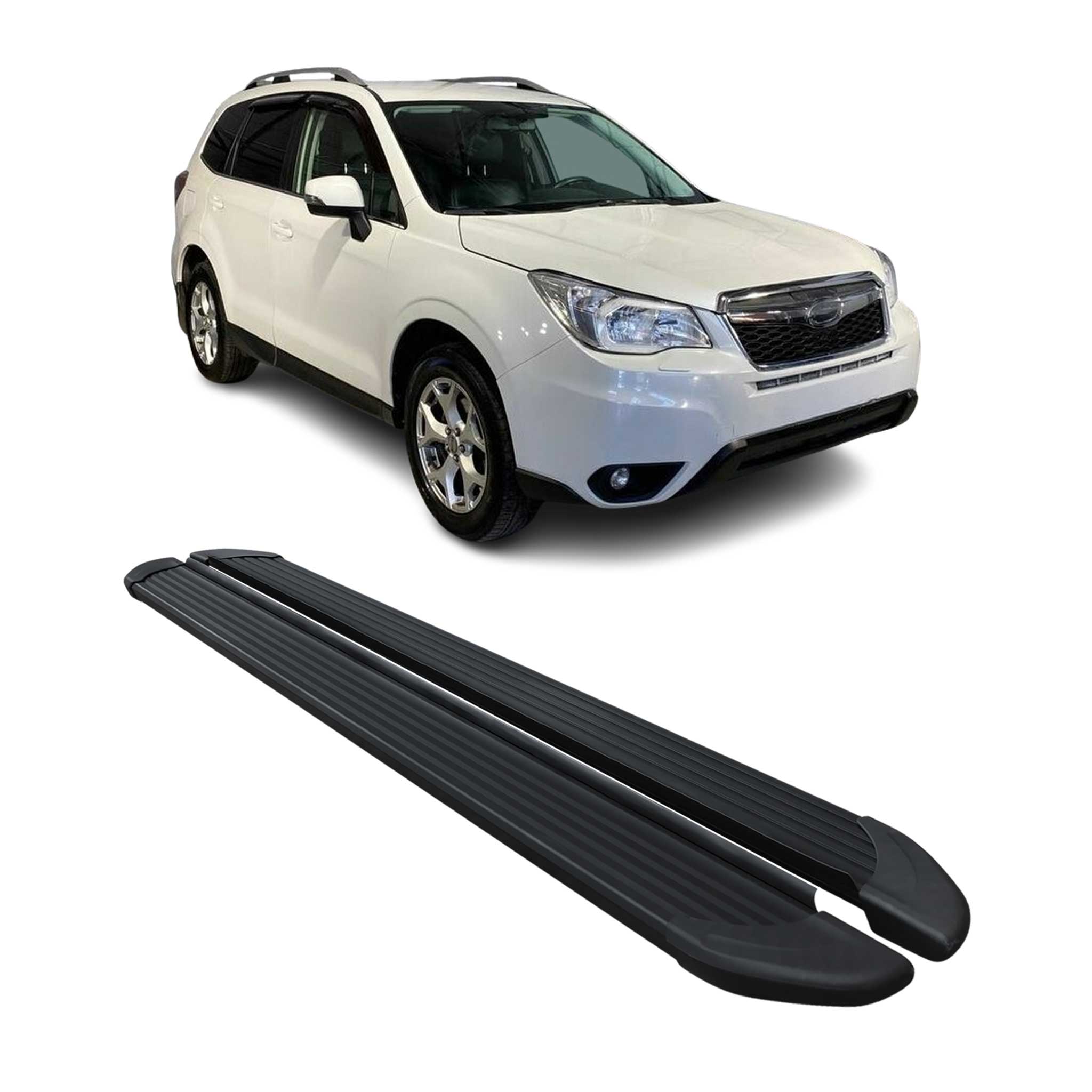2014-2018 Subaru Forester Running Boards Side Steps Black