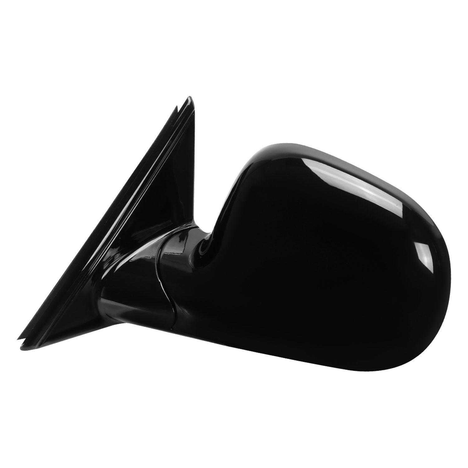 1994-1998 Chevy S10/1994-1998 GMC S15 Glossy Black Manual Side Mirror Driver